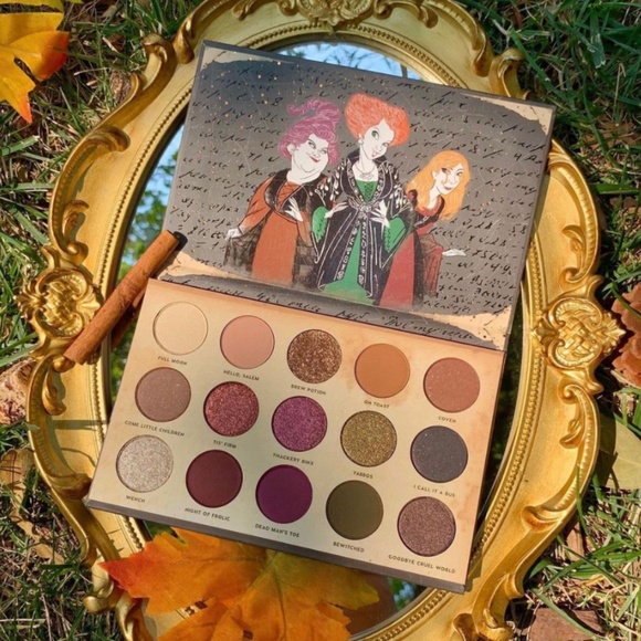 SOLD OUT! ✨2/$75 🎩 RARE! Colourpop Hocus Pocus Shadow Palette - Picture 3 of 7
